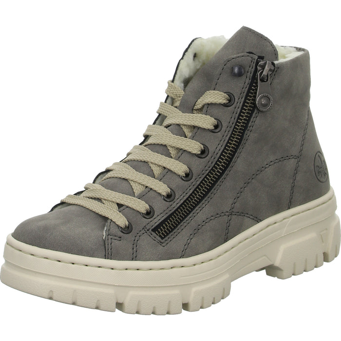 Rieker Schnürstiefelette Warmfutter bis 35mm Absatz (casual) - SchuhEggers.de