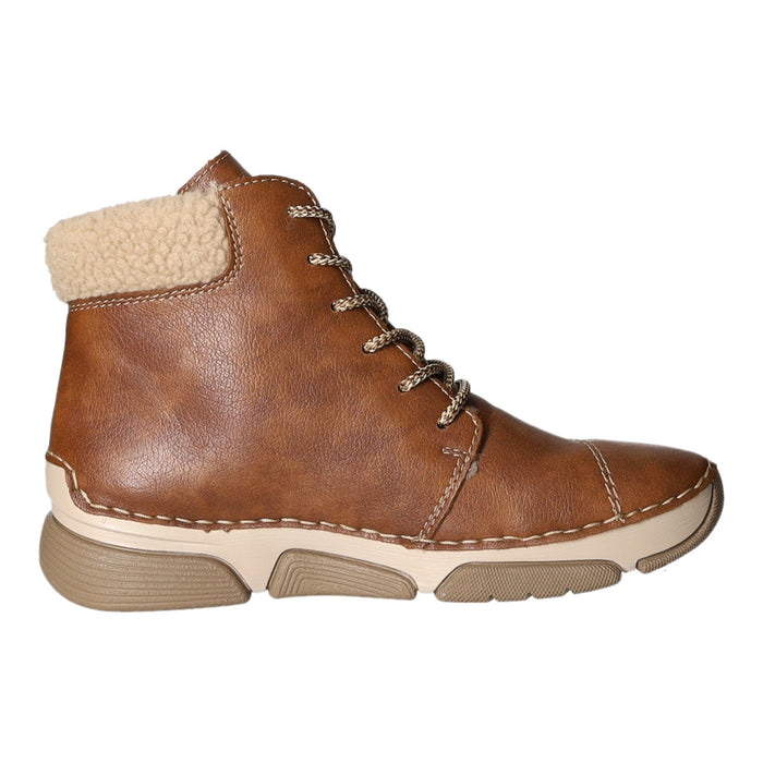 Rieker Schnürstiefelette Warmfutter bis 35mm Absatz (casual) - SchuhEggers.de