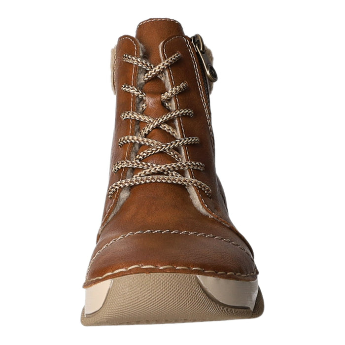 Rieker Schnürstiefelette Warmfutter bis 35mm Absatz (casual) - SchuhEggers.de