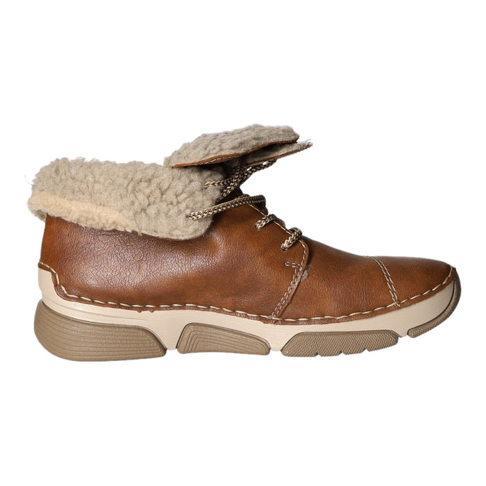 Rieker Schnürstiefelette Warmfutter bis 35mm Absatz (casual) - SchuhEggers.de