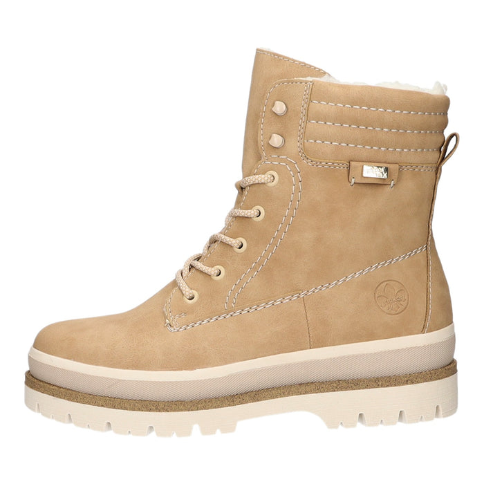 Rieker Schnürstiefelette Warmfutter bis 35mm Absatz (casual) - SchuhEggers.de