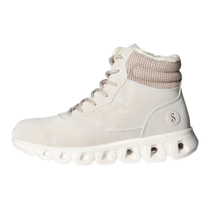 scarbella Schnürstiefelette Warmfutter bis 35mm Absatz (casual)