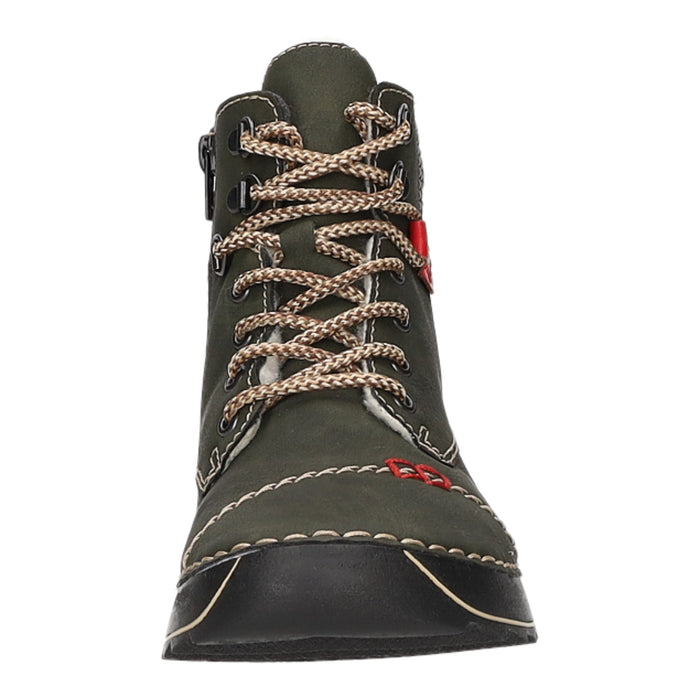 Rieker Schnürstiefelette Warmfutter bis 35mm Absatz (casual) - SchuhEggers.de