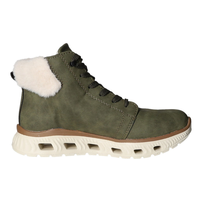 Rieker Schnürstiefelette Warmfutter bis 35mm Absatz (casual) - SchuhEggers.de
