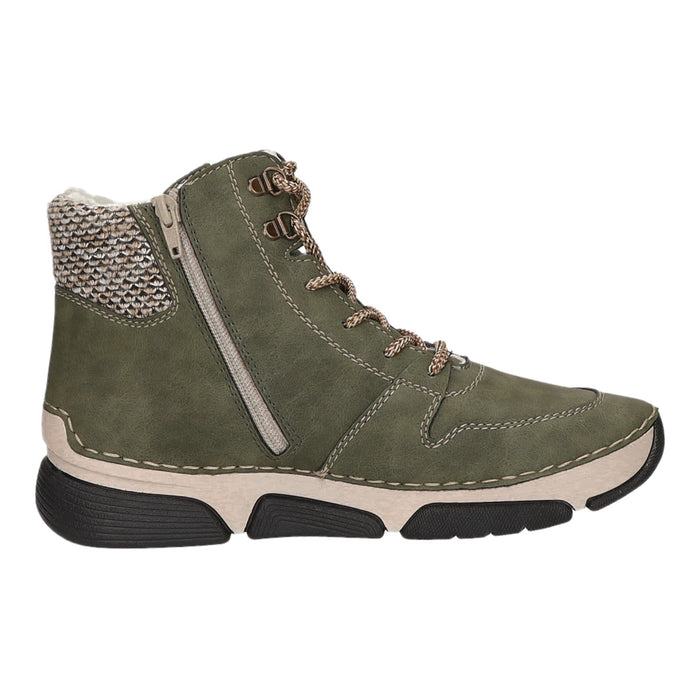 Rieker Schnürstiefelette Warmfutter bis 35mm Absatz (casual)