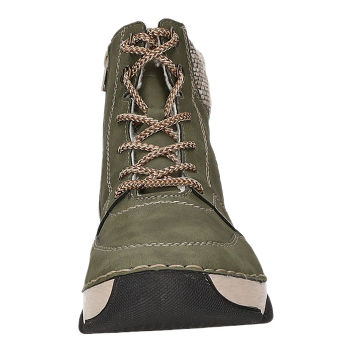 Rieker Schnürstiefelette Warmfutter bis 35mm Absatz (casual)