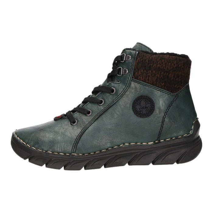 Rieker Schnürstiefelette Warmfutter bis 35mm Absatz (casual) - SchuhEggers.de