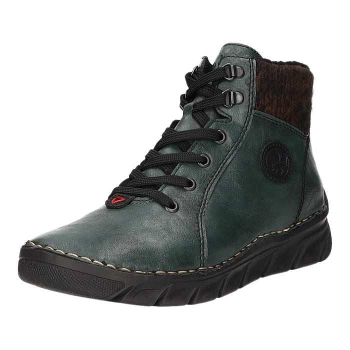 Rieker Schnürstiefelette Warmfutter bis 35mm Absatz (casual) - SchuhEggers.de
