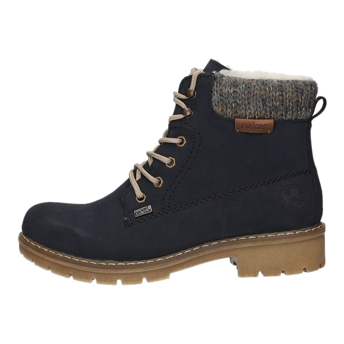 Rieker Schnürstiefelette Warmfutter bis 35mm Absatz (casual) - SchuhEggers.de