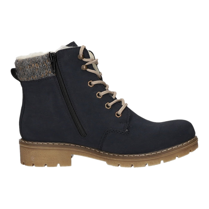 Rieker Schnürstiefelette Warmfutter bis 35mm Absatz (casual) - SchuhEggers.de