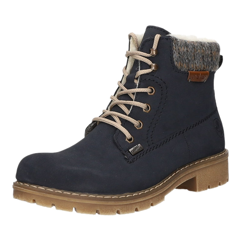 Rieker Schnürstiefelette Warmfutter bis 35mm Absatz (casual) - SchuhEggers.de