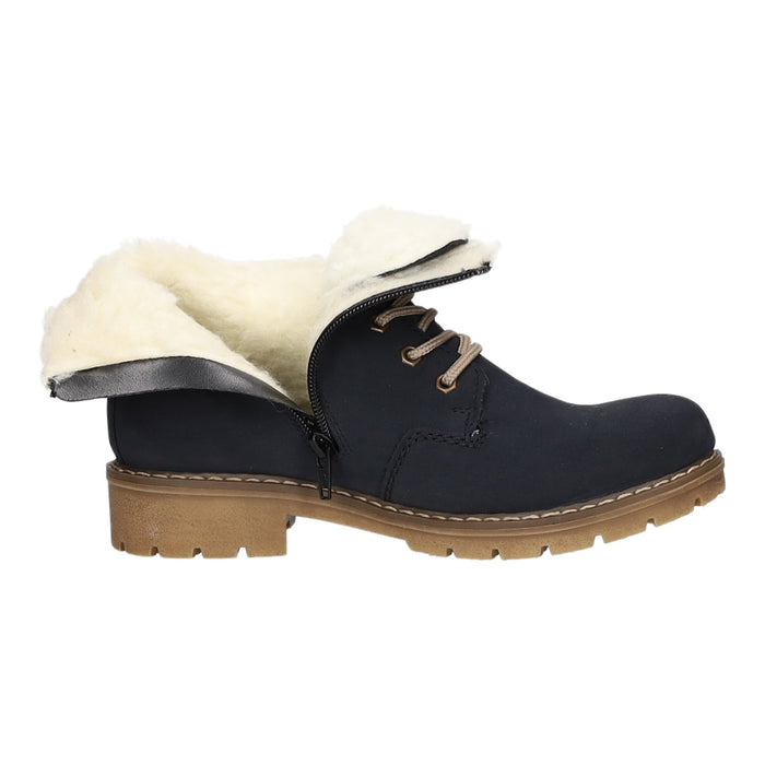 Rieker Schnürstiefelette Warmfutter bis 35mm Absatz (casual) - SchuhEggers.de