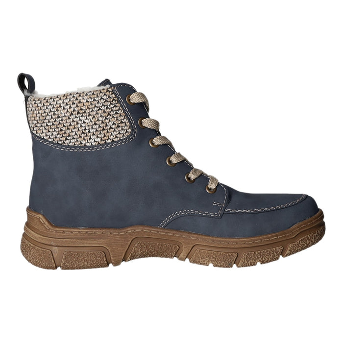 Rieker Schnürstiefelette Warmfutter bis 35mm Absatz (casual)