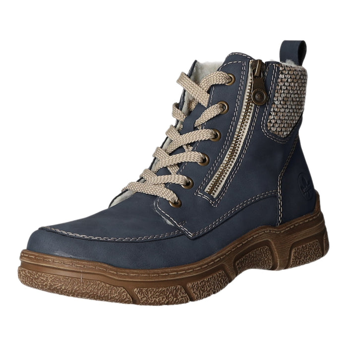 Rieker Schnürstiefelette Warmfutter bis 35mm Absatz (casual) - SchuhEggers.de