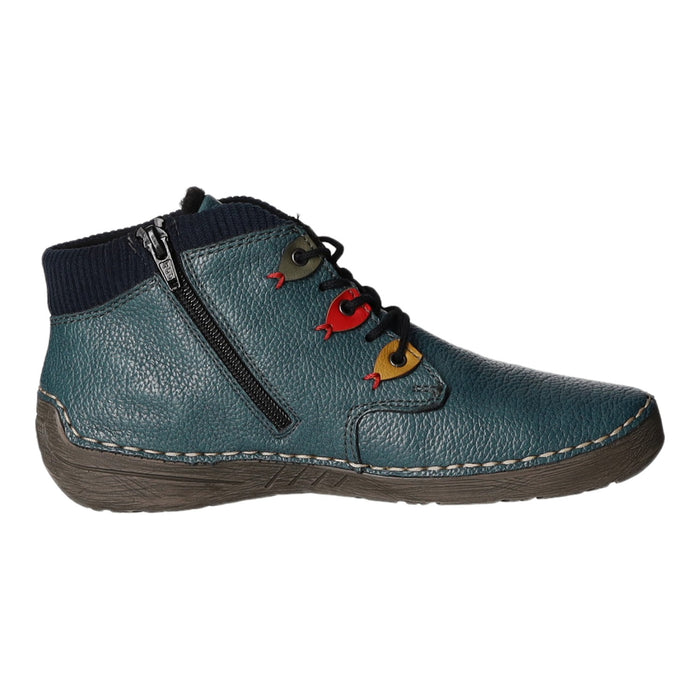 Rieker Schnürstiefelette Warmfutter bis 35mm Absatz (casual) - SchuhEggers.de