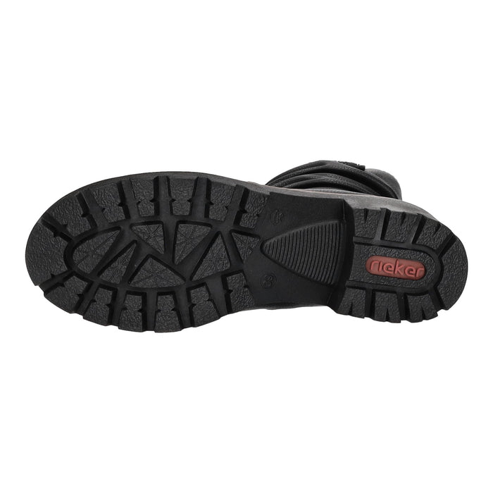 Rieker Schlupf-/Reißverschlußstiefelette Warmfutter ab 35mm Absatz - SchuhEggers.de