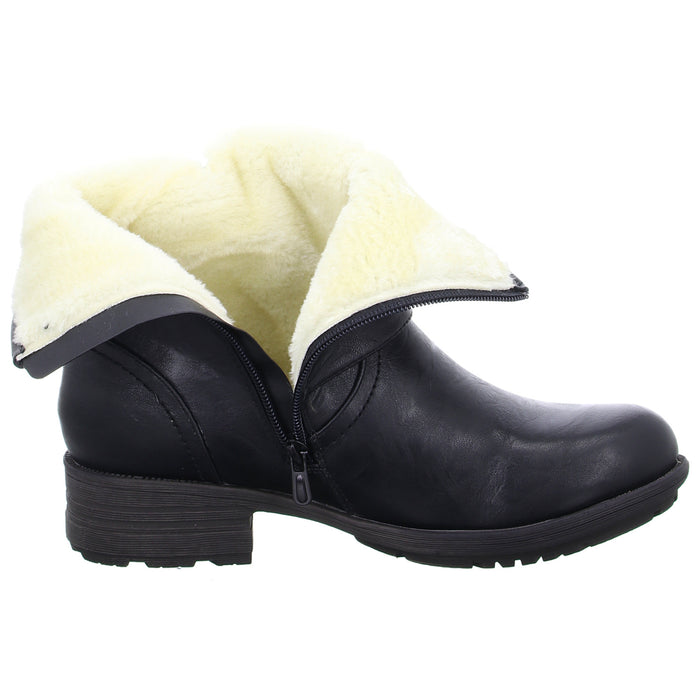 Alyssa Schlupf-/Reißverschlußstiefelette Warmfutter bis 35mm Absatz (casual) - SchuhEggers.de