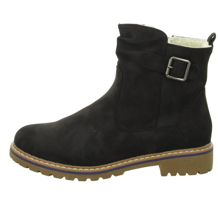 Alyssa Schlupf-/Reißverschlußstiefelette Warmfutter bis 35mm Absatz (casual) - SchuhEggers.de