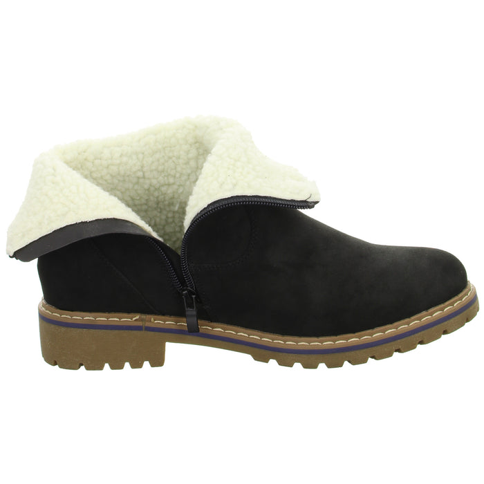 Alyssa Schlupf-/Reißverschlußstiefelette Warmfutter bis 35mm Absatz (casual) - SchuhEggers.de