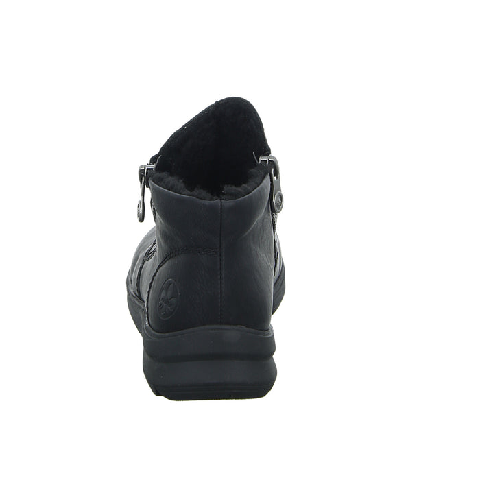 Rieker Schlupf-/Reißverschlußstiefelette Warmfutter bis 35mm Absatz (casual) - SchuhEggers.de