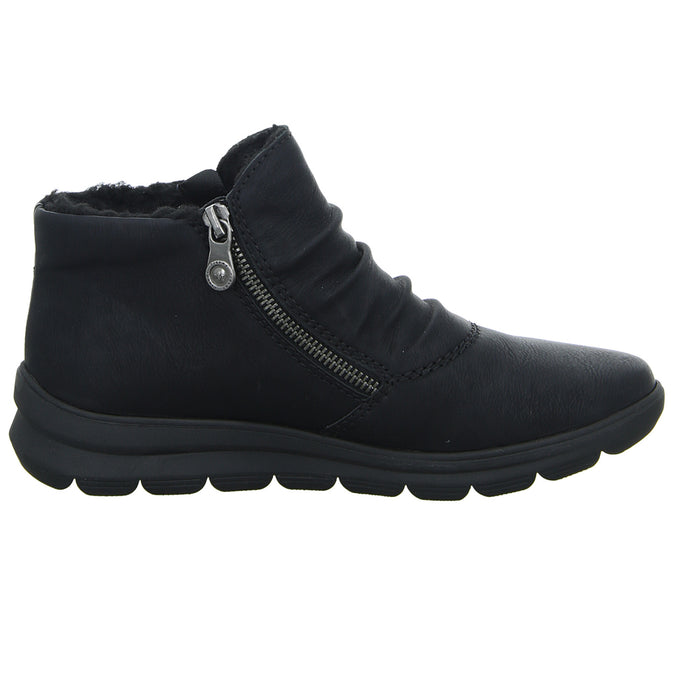 Rieker Schlupf-/Reißverschlußstiefelette Warmfutter bis 35mm Absatz (casual) - SchuhEggers.de