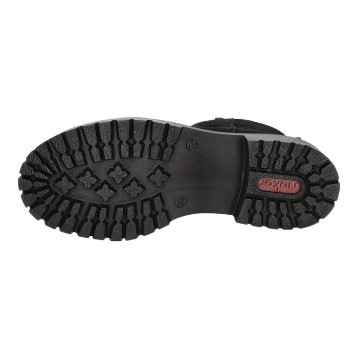 Rieker Schlupf-/Reißverschlußstiefelette Warmfutter bis 35mm Absatz (casual) - SchuhEggers.de