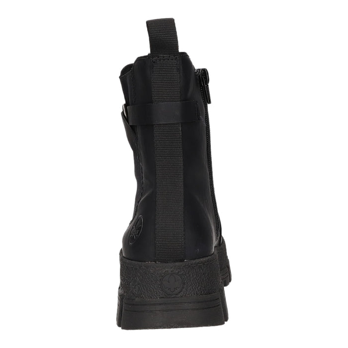 Rieker Schlupf-/Reißverschlußstiefelette Warmfutter bis 35mm Absatz (casual)