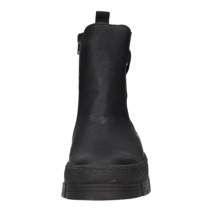 Rieker Schlupf-/Reißverschlußstiefelette Warmfutter bis 35mm Absatz (casual)