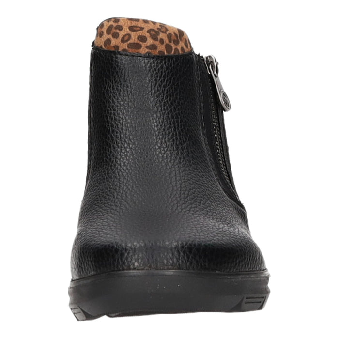Rieker Schlupf-/Reißverschlußstiefelette Warmfutter bis 35mm Absatz (casual) - SchuhEggers.de