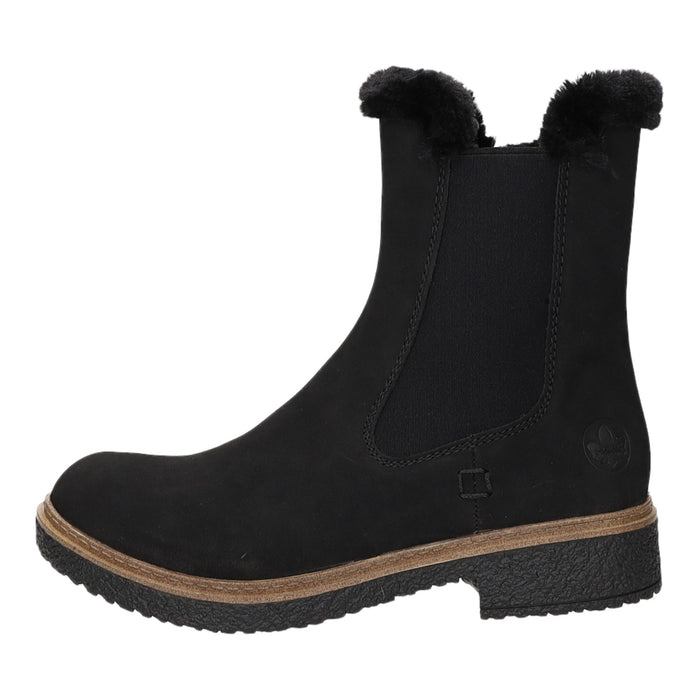 Rieker Schlupf-/Reißverschlußstiefelette Warmfutter bis 35mm Absatz (casual) - SchuhEggers.de
