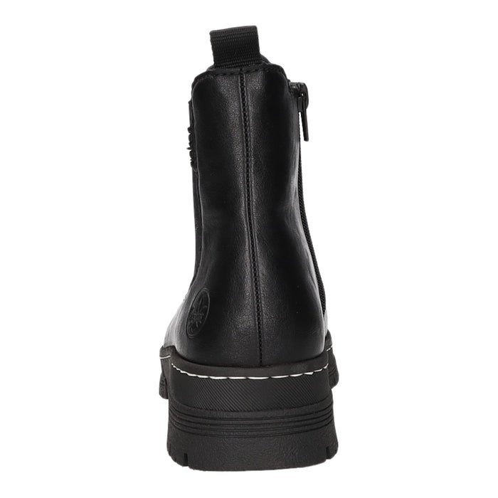 Rieker Schlupf-/Reißverschlußstiefelette Warmfutter bis 35mm Absatz (casual) - SchuhEggers.de