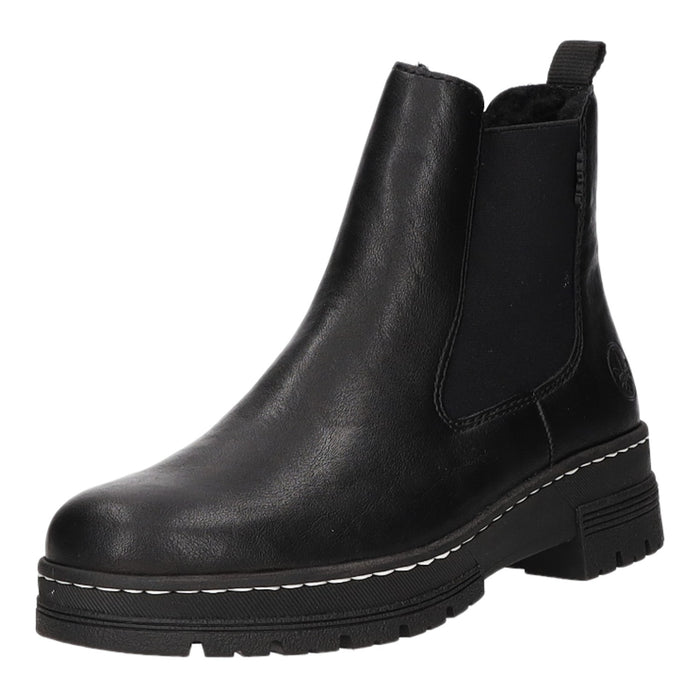 Rieker Schlupf-/Reißverschlußstiefelette Warmfutter bis 35mm Absatz (casual) - SchuhEggers.de