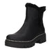Rieker Schlupf-/Reißverschlußstiefelette Warmfutter bis 35mm Absatz (casual) - SchuhEggers.de