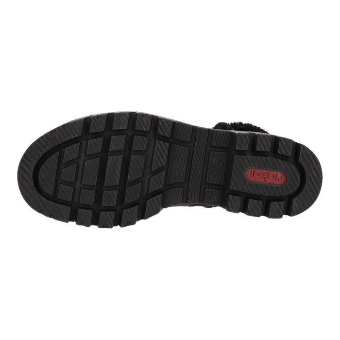 Rieker Schlupf-/Reißverschlußstiefelette Warmfutter bis 35mm Absatz (casual) - SchuhEggers.de