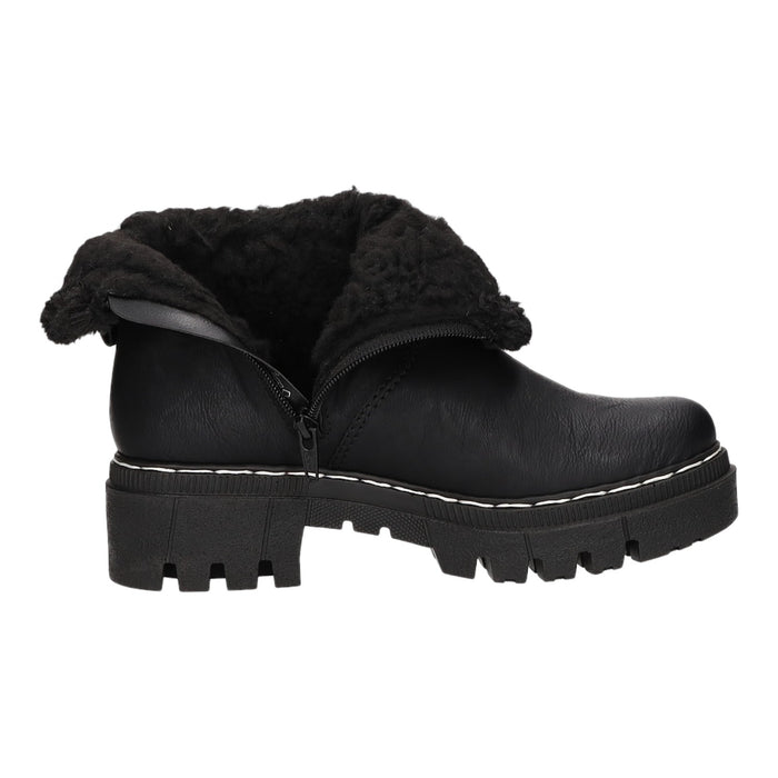 Rieker Schlupf-/Reißverschlußstiefelette Warmfutter bis 35mm Absatz (casual) - SchuhEggers.de