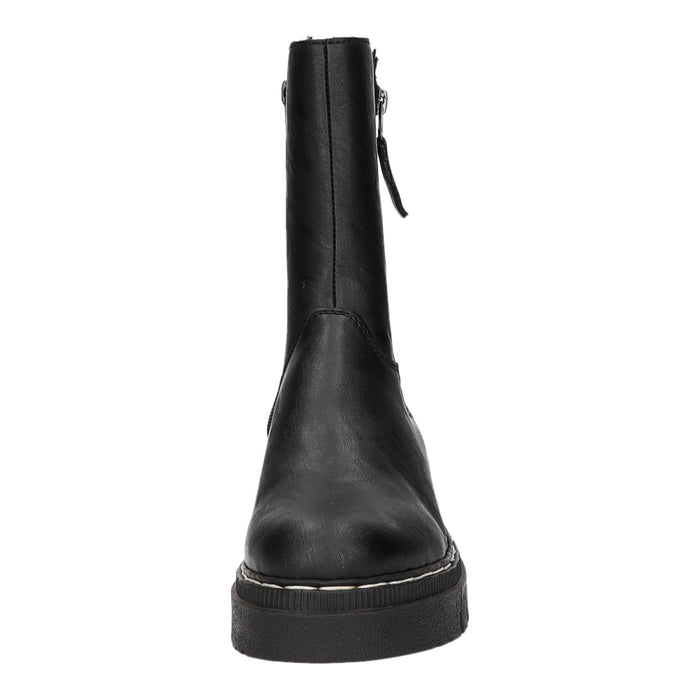Rieker Schlupf-/Reißverschlußstiefelette Warmfutter bis 35mm Absatz (casual) - SchuhEggers.de