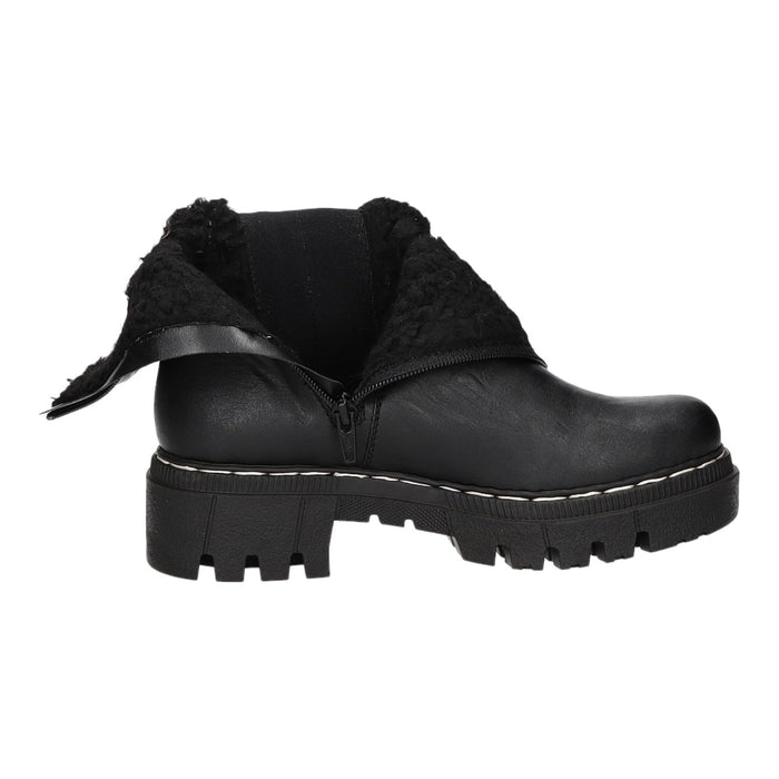 Rieker Schlupf-/Reißverschlußstiefelette Warmfutter bis 35mm Absatz (casual) - SchuhEggers.de