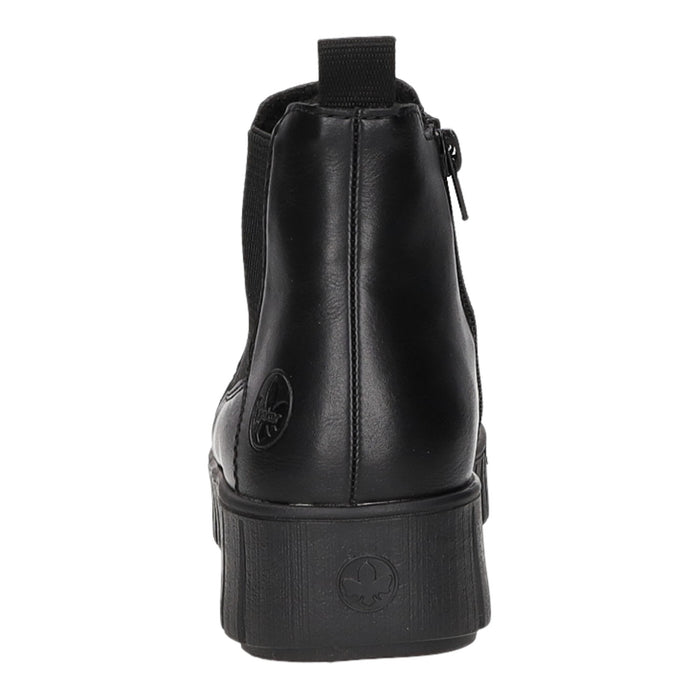 Rieker Schlupf-/Reißverschlußstiefelette Warmfutter bis 35mm Absatz (casual) - SchuhEggers.de