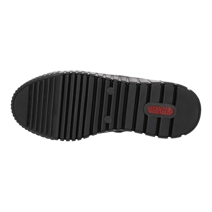 Rieker Schlupf-/Reißverschlußstiefelette Warmfutter bis 35mm Absatz (casual) - SchuhEggers.de