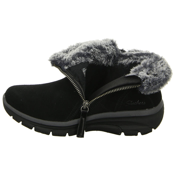 Skechers Schlupf-/Reißverschlußstiefelette Warmfutter bis 35mm Absatz (casual) Easy Going-HIGH ZIP - SchuhEggers.de