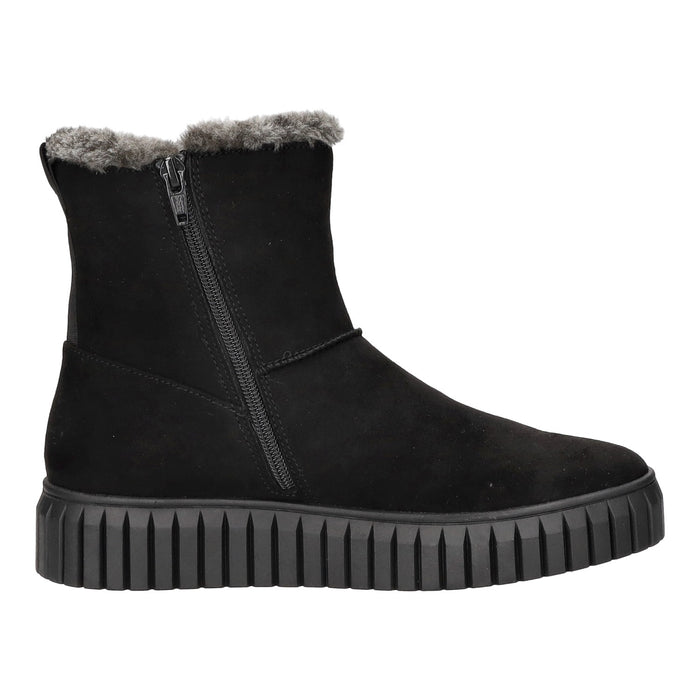 s.Oliver Schlupf-/Reißverschlußstiefelette Warmfutter bis 35mm Absatz (casual) - SchuhEggers.de