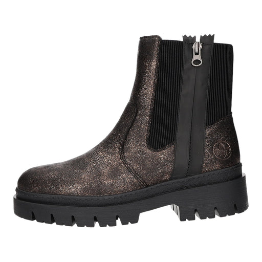 Rieker Schlupf-/Reißverschlußstiefelette Warmfutter bis 35mm Absatz (casual) - SchuhEggers.de