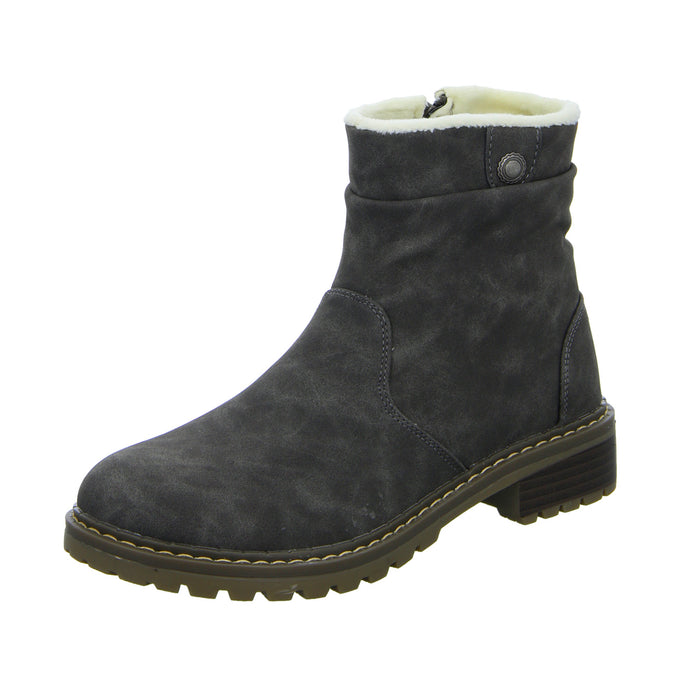 Alyssa Schlupf-/Reißverschlußstiefelette Warmfutter bis 35mm Absatz (casual) - SchuhEggers.de