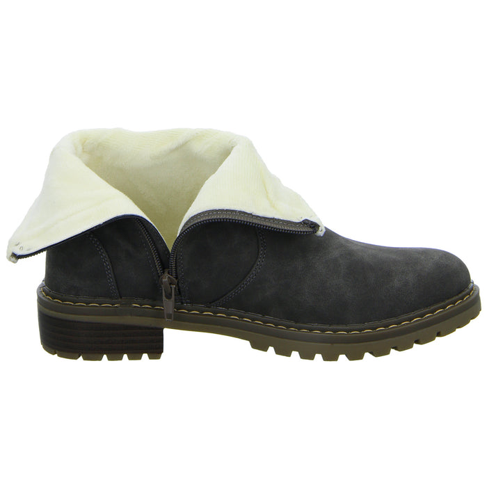 Alyssa Schlupf-/Reißverschlußstiefelette Warmfutter bis 35mm Absatz (casual) - SchuhEggers.de