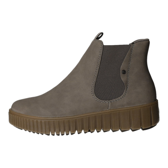 Rieker Schlupf-/Reißverschlußstiefelette Warmfutter bis 35mm Absatz (casual) - SchuhEggers.de
