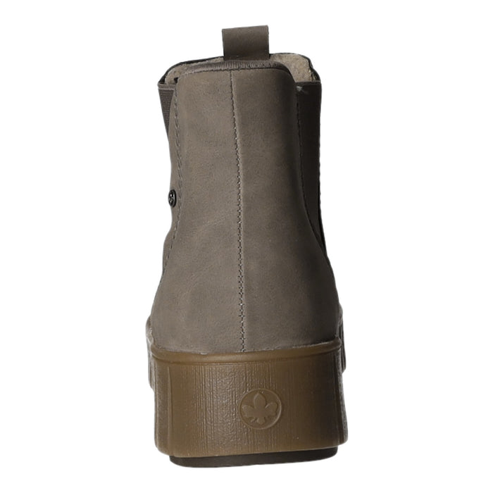 Rieker Schlupf-/Reißverschlußstiefelette Warmfutter bis 35mm Absatz (casual) - SchuhEggers.de
