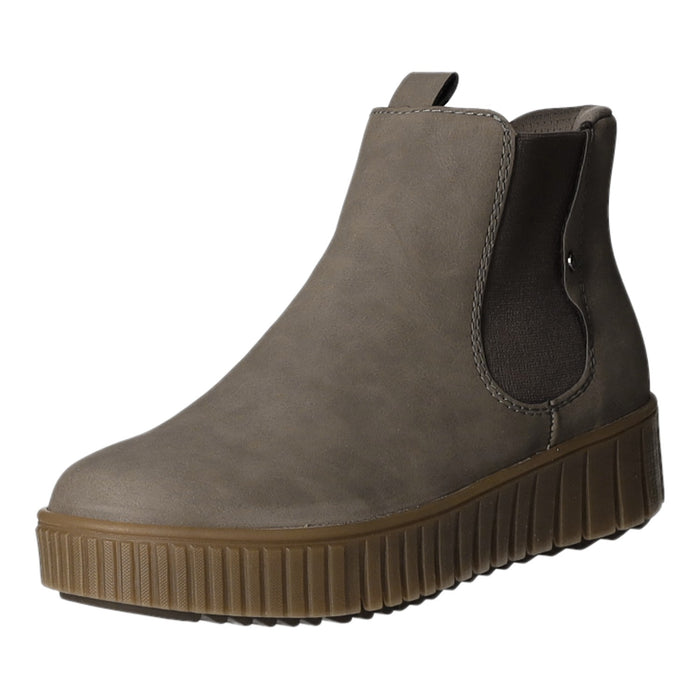 Rieker Schlupf-/Reißverschlußstiefelette Warmfutter bis 35mm Absatz (casual) - SchuhEggers.de