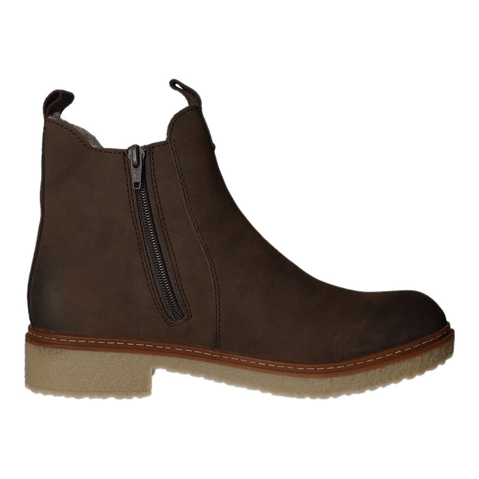 Rieker Schlupf-/Reißverschlußstiefelette Warmfutter bis 35mm Absatz (casual)
