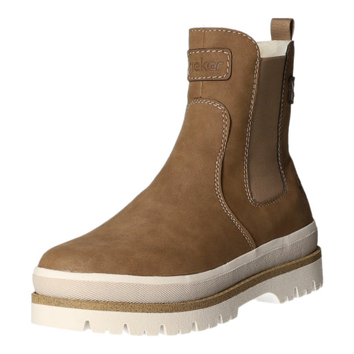 Rieker Schlupf-/Reißverschlußstiefelette Warmfutter bis 35mm Absatz (casual) - SchuhEggers.de