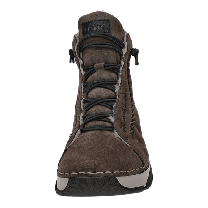 Rieker Schlupf-/Reißverschlußstiefelette Warmfutter bis 35mm Absatz (casual) - SchuhEggers.de